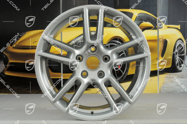 19-inch wheel rim Panamera, 10,5J x 19 ET62, in Brilliant Silver