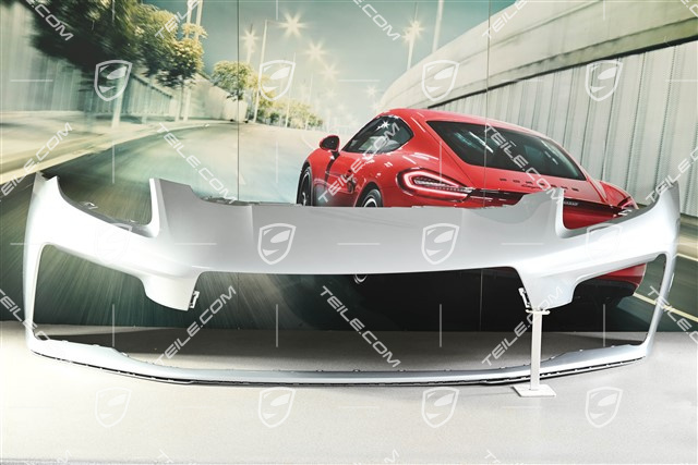 Front bumper, parking aid