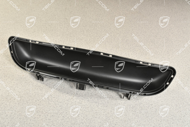 Front bumper cover / inlet, centre, Satin black