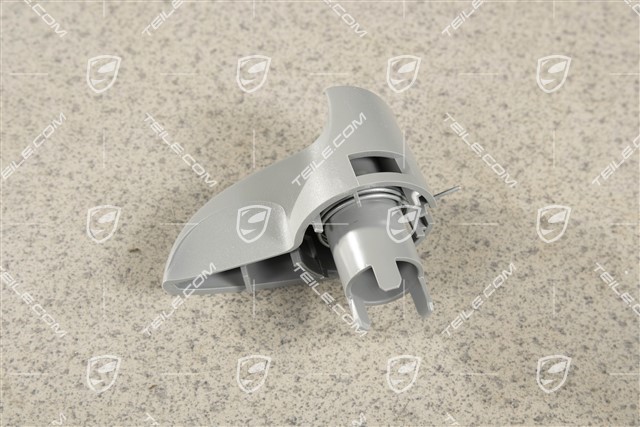 Actuating lever, Steel grey, L