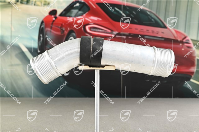 Charge air cooling system, pressure pipe, L=R