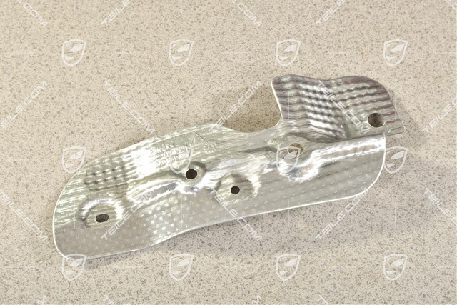 Heat shield, rear, R