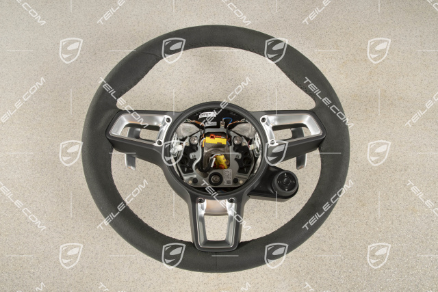 Sports Steering wheel GT, PDK, Alcantara, black, Sport Chrono Plus