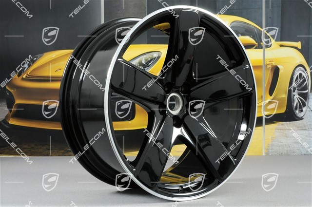 21-inch wheel rim "Sport Classic", 10J x 21 ET19, black high gloss