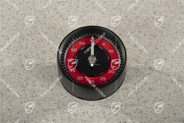 Stopwatch, Indian Red-coloured instrument dials