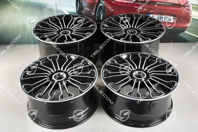 TEILE.COM | 21-inch + 20-inch 918 SPYDER wheels rims set, central lock ...