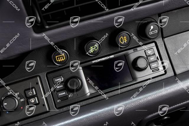 Porsche Classic Communication Management (PCCM) - radio samochodowe / nawigacja, DAB+, Europa, Karta SD z mapami nie znajduje sie w zestawie