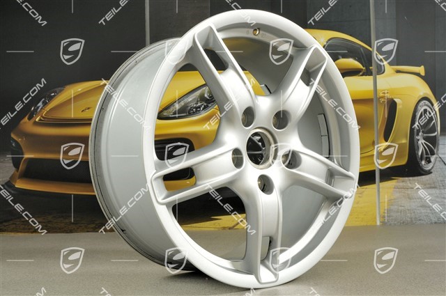 18-inch Boxster S alloy wheel, 8J x 18 ET57