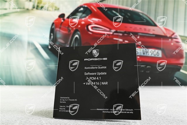 Navigation software update, SD Card, USA