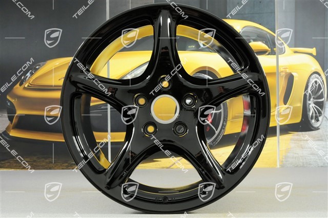 19-inch "Carrera Classic" wheel, 11J x 19 ET67, black high gloss