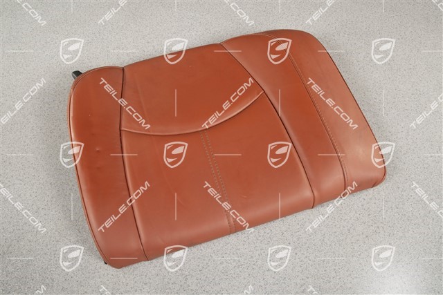 Back seat backrest, Cabrio, Leather, Terracotta, R