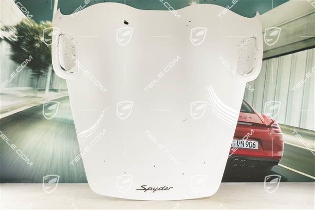 Spyder rear lid