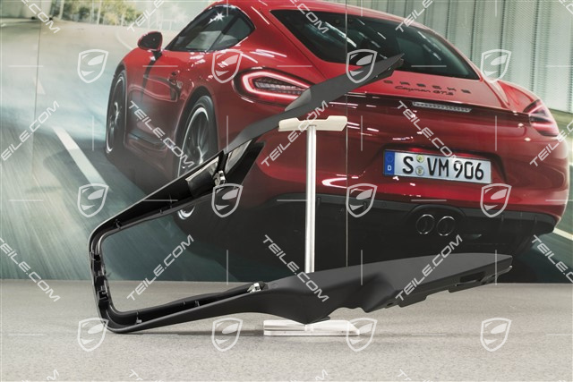 Frame Cover / Console centre, Shifter Trim / panel, Black