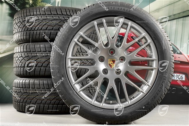 20-inch winter wheels set "RS Spyder Design" facelift 2014->, felgi 9J x 20 ET57 + Dunlop winter tires 275/45 R20, with TPM