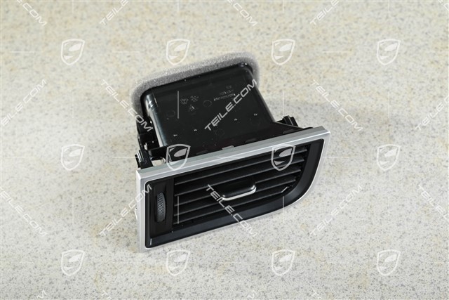 Side Air vent, galvano silver, Galvano silver, R