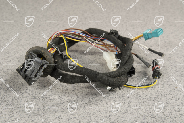 Door mirror wiring harness, retractable, heated, aut. dimmable, Lane change assistant, L