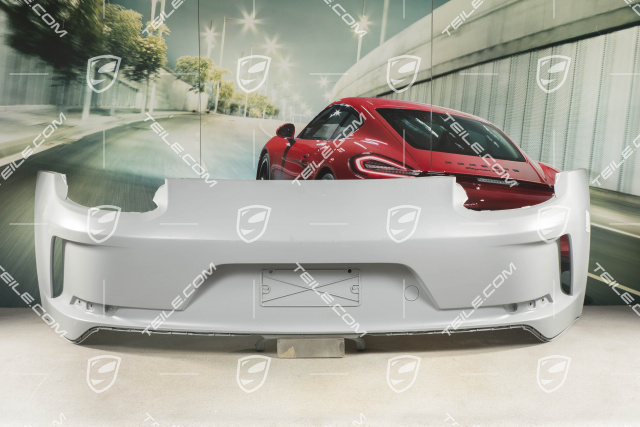 GT3 rear bumper, with hole for the rear view camera / without Touring Package