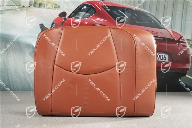Back seat backrest, Coupe/Targa, Leather, Terracotta, L