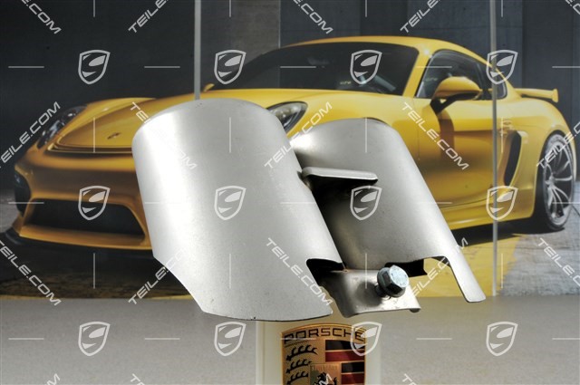 Exhaust tailpipe, two-way piece, S 3.2L