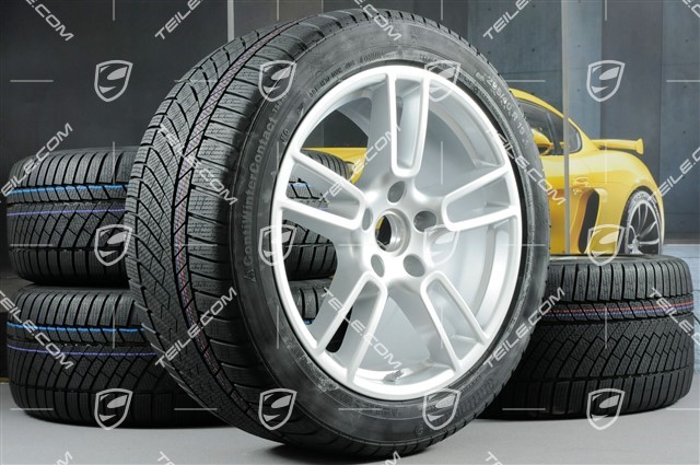 19-inch winter wheels set "Panamera", rims 9J x 19 ET64 + 10,5 J x 19 ET62 + NEW Continental ContiWinterContact PS830 P winter tyres 265/45 R19 + 295/40 R19