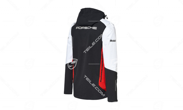 Motorsport Kollektion, Windbreaker Jacke, Unisex, schwarz/rot/weiß, XS 44/46