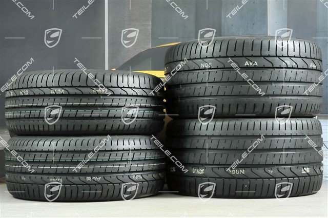 20-inch winter wheels set RS SPYDER Design, rims 8,5J x 20 ET49 + 11,5J x 20 ET56 + summer tyres 245/35 R20 + 305/30 R20, in platinum
