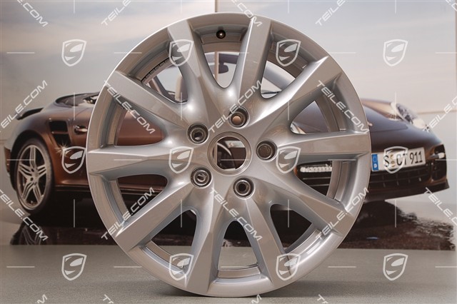 18-inch Cayenne wheel set, 8 J x 18 ET 53
