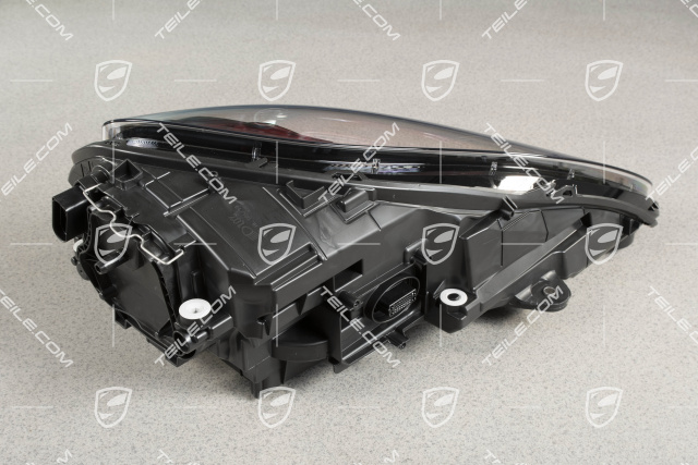 LED Scheinwerfer, schwarz, L