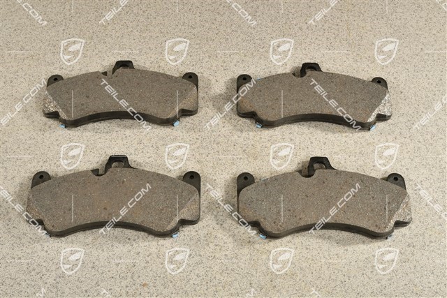 PCCB Brake pad set, ceramic brakes, L+R
