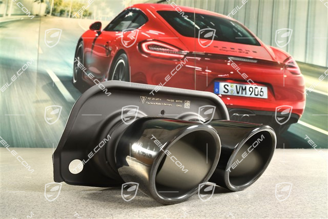 GT3 / RS / Touring / S/T  Tail pipe Black