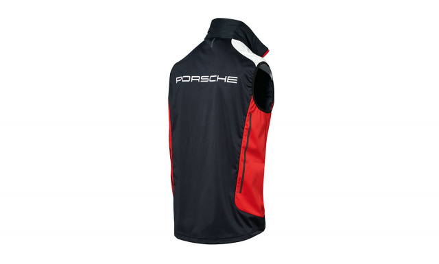 Porsche Motorsport Weste, black/red/white, M 48/50