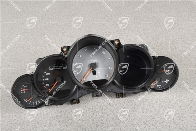 Instrument cluster / Speedometer, PDK, Silver dials