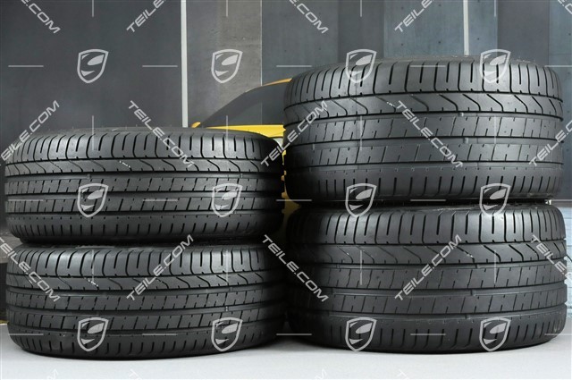 20-inch winter wheels set RS SPYDER Design, rims 8,5J x 20 ET49 + 11,5J x 20 ET56 + summer tyres 245/35 R20 + 305/30 R20, in platinum
