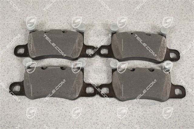 Brake pads, rear axle, for red, 20"