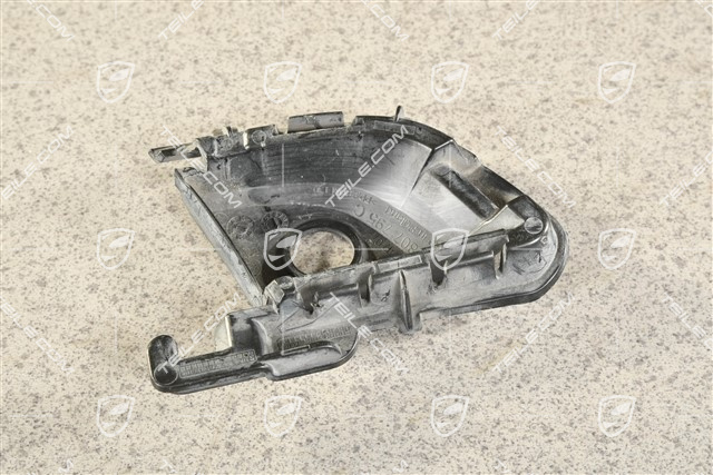 Cover, fog headlamp, Black Mat, R
