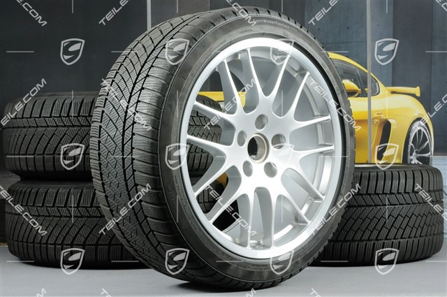 20-inch RS Spyder winter wheel set, wheels: 9,5J x 20 ET65 + 10,5J x 20 ET65 + NEW Continental winter tyres 255/40 R20 + 285/35 R20 + TPM sensors