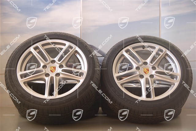 19-inch Panamera Turbo all-season-wheels, wheels 9J x 19 ET60 + 10J x 19 ET61 + all-season tyres 255/45 R19 + 285/40 R19