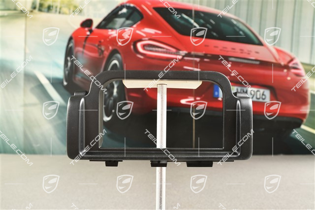Cover frame, Rubber bellows, Spare wheel locking device