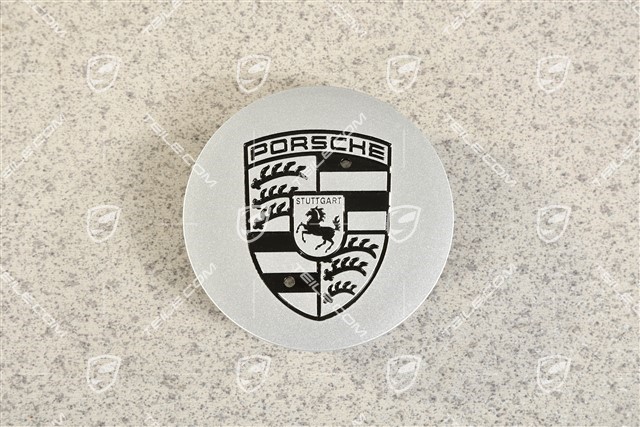 Center cap, Porsche crest