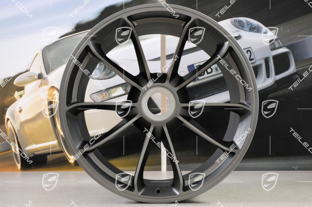 20" Felgensatz GT3, 9J x 20 ET55 + 12J x 20 ET47, in Platinum (seidenmatt)