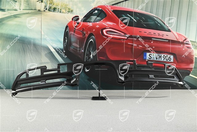 GTS / Sport Design package, Rear bumper lower cover / bracket