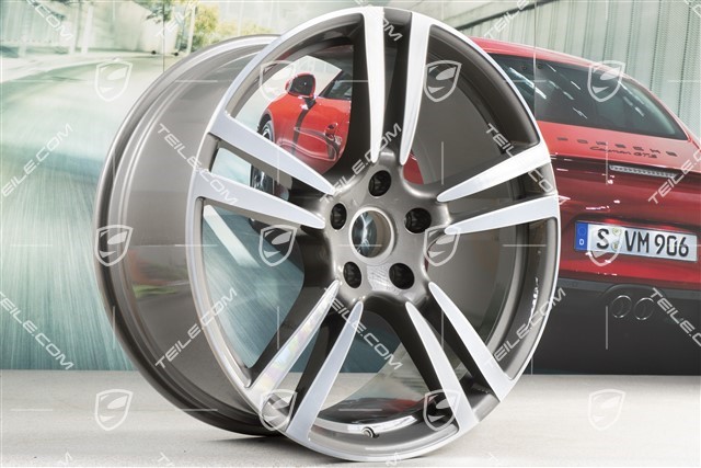 21-inch "911 Turbo Design" wheel, 10J x 21 ET50, 1. edition (manufacturer: Alcoa USA)