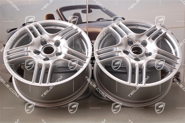 18-inch Cayenne S wheel set, 8J x 18 ET 57