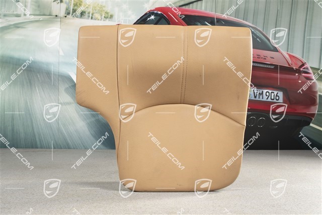 Back seat lower / cushion, Coupe/Targa, Leather, Sand beige, L