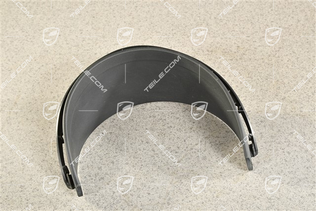 Tail pipe cover trim, Black matte, GTS 4.0, R