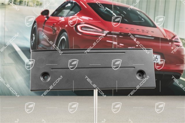 Front bumper number plate support narrow, Sport Design / GTS