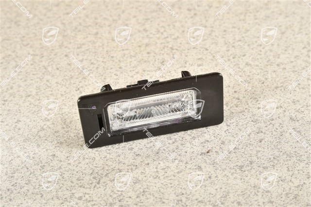 Number plate light, L=R