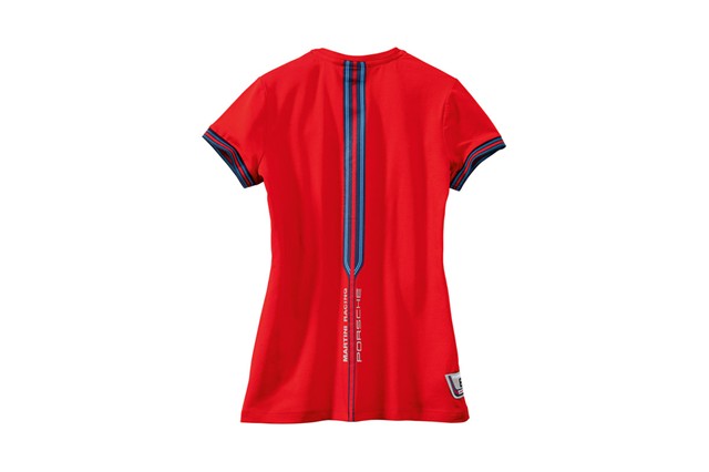 Damski T-Shirt Martini Racing, czerwony, rozmiar XXL 46