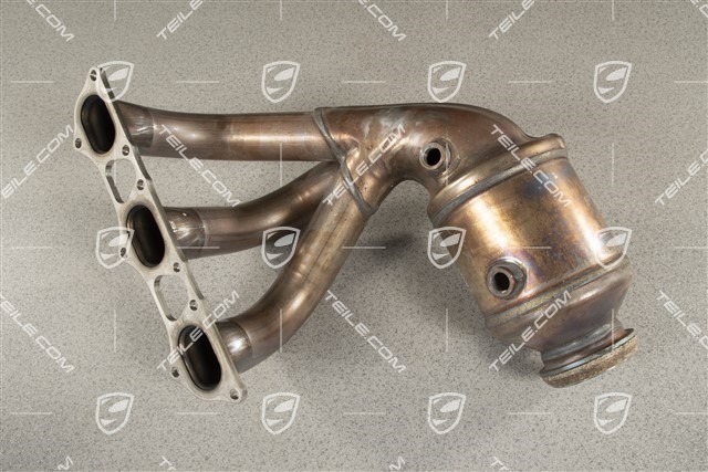 Exhaust manifold with catalytic converter, GT3, 4,0L 368/382kW, R