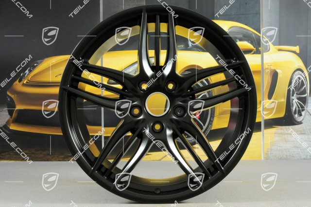 20-inch wheel, Sport Design, 11J x 20 ET70, in black satin-mat